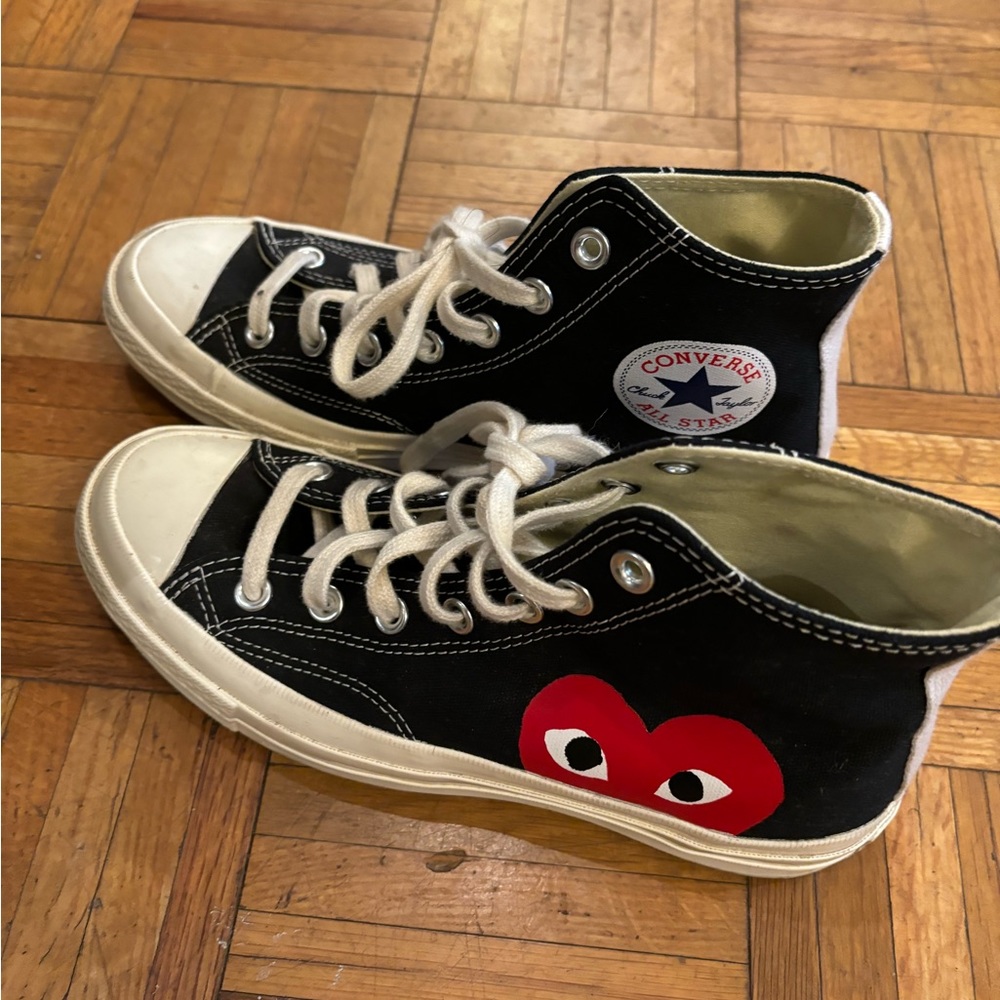 Converse x Comme des Garçons PLAY Chuck 70❤️